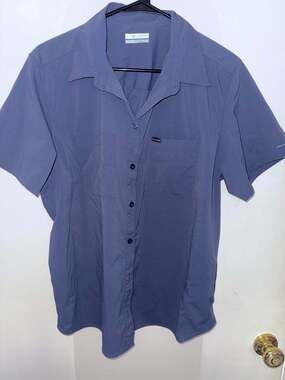 Columbia Sportswear Omni-Shield Men's Short Sleeve Button-Down Camp Shirt